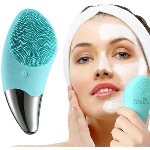 Limpeza Facial de Silicone Elétrica