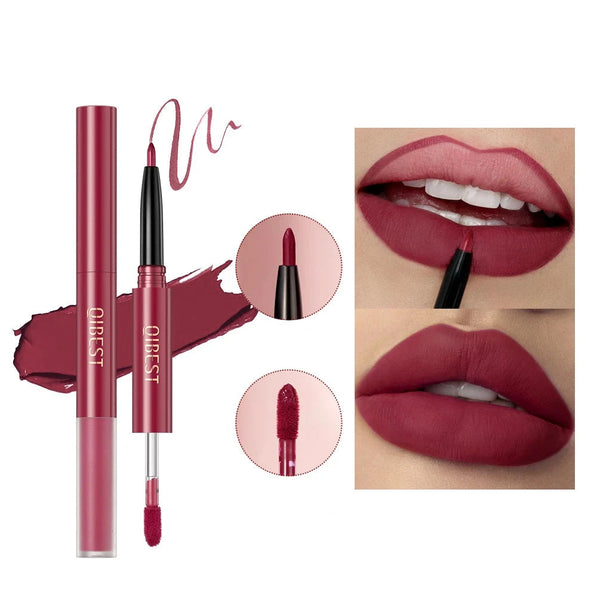 Batom 2 em 1  Lápis lábial + Gloss - Head Lipliner